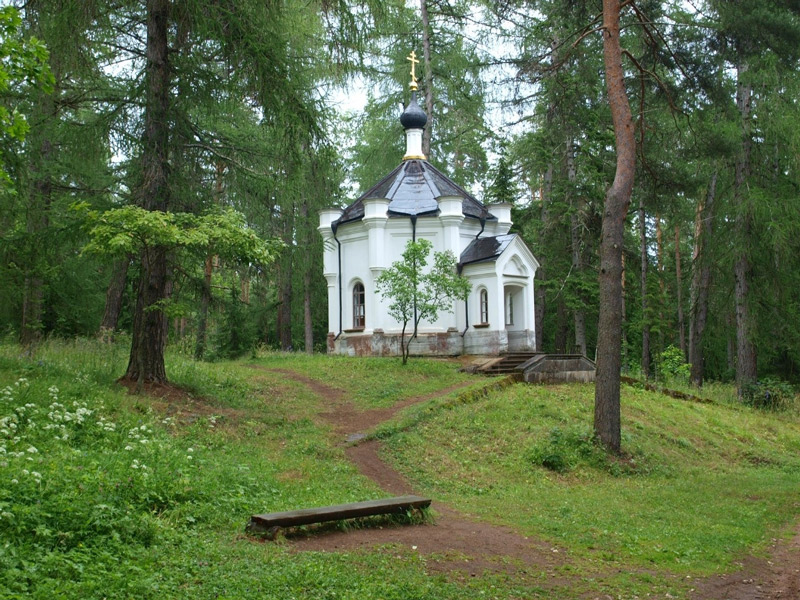 Часовня перед Белым скитом