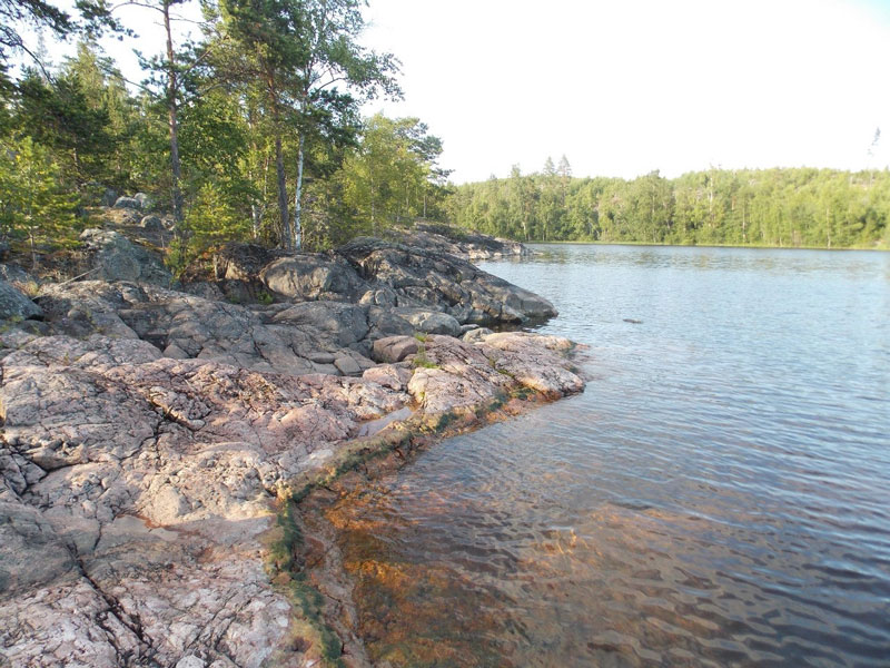 Водный поход. Скалистая бухта